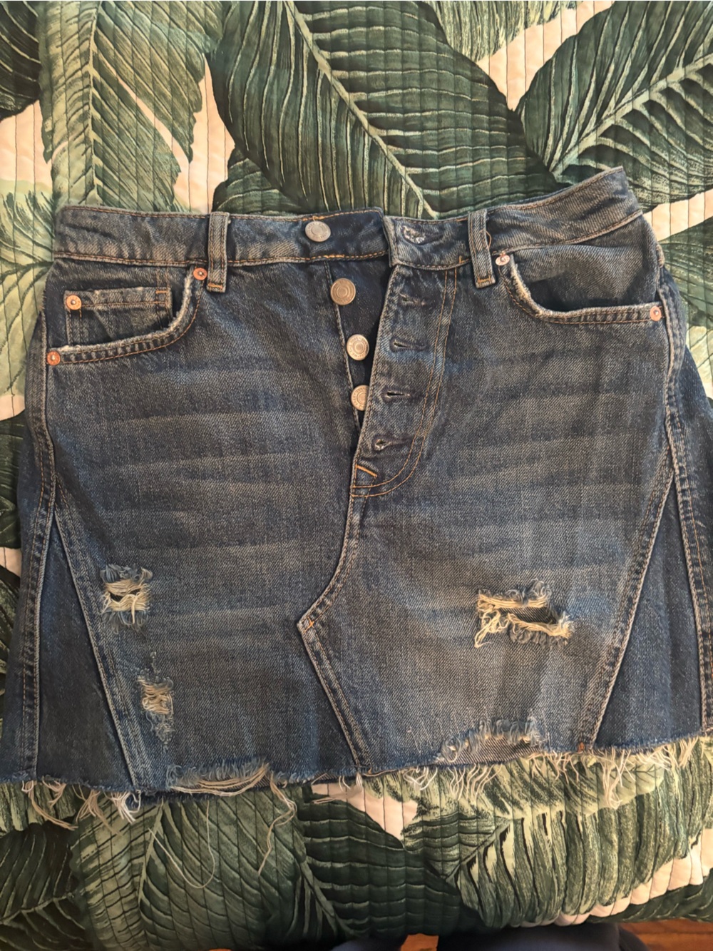 We The Free  Light Blue skirt Jeans